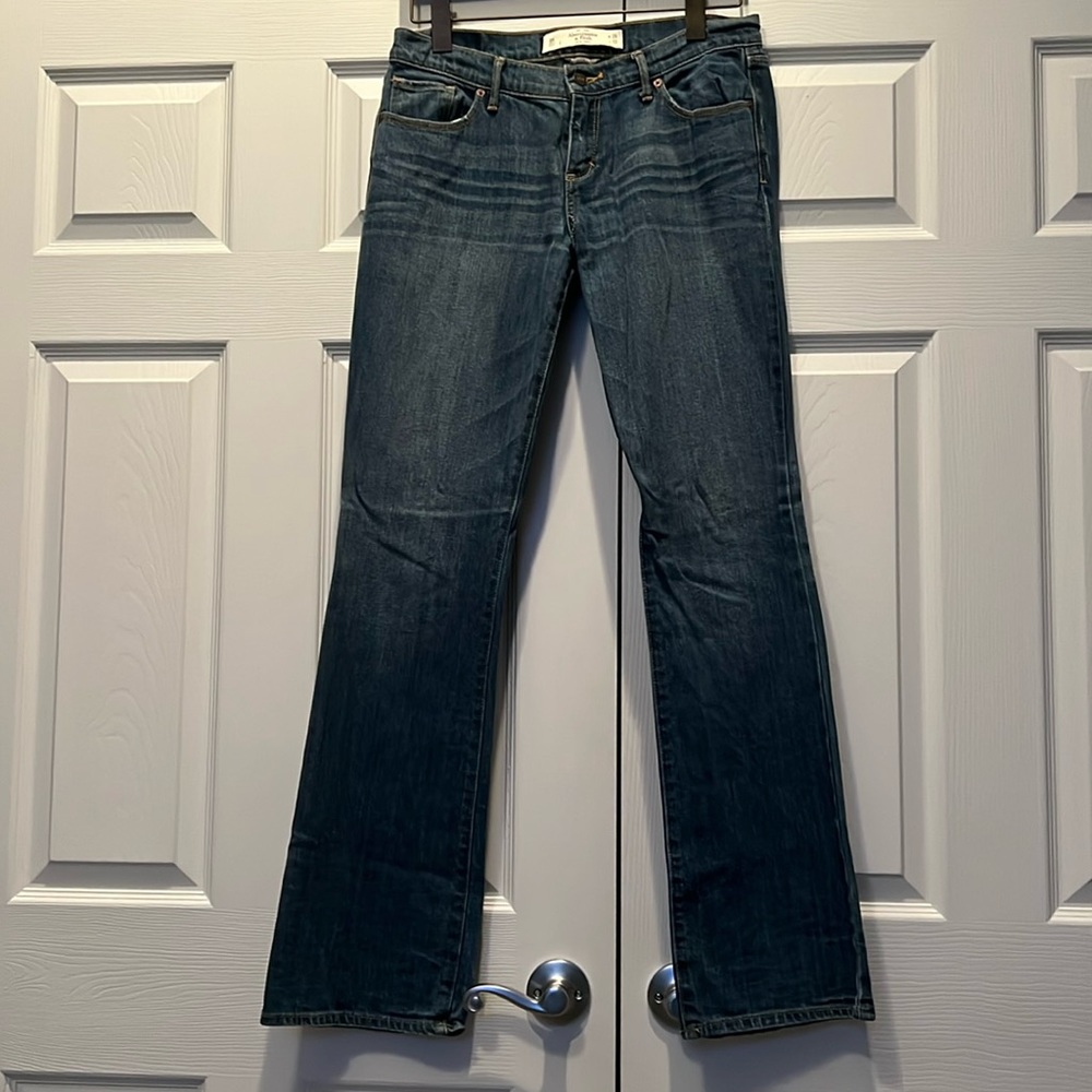 Abercrombie & Fitch perfect Stretch boot cut blue jeans